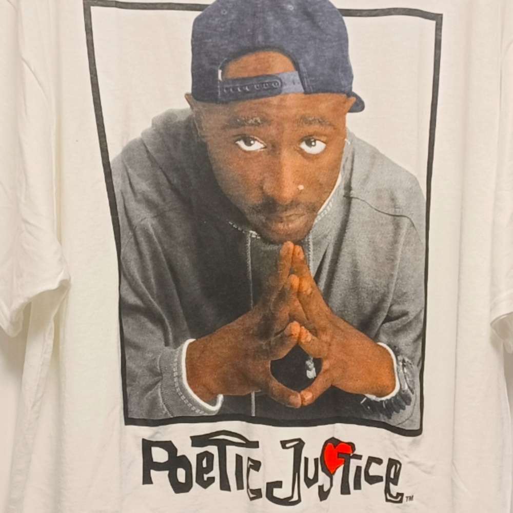 ❤️4/$20❤️ Tupac Poetic Justice Graphic Tee
